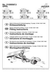 Jaeger 21500567J Instructions De Montage