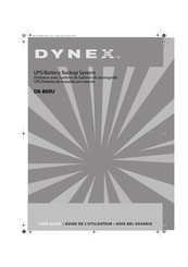 Dynex DX-800U Guide De L'utilisateur