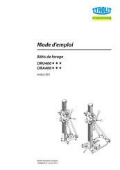 TYROLIT Hydrostress DRU400 Série Mode D'emploi