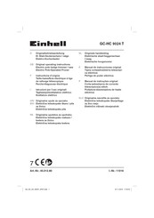 Einhell GC-HC 9024 T Instructions D'origine