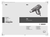 Bosch PHG 600-3 Notice Originale