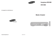 Samsung DVD-H40A Mode D'emploi