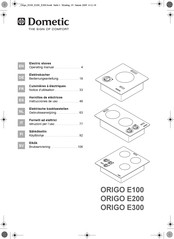 Dometic ORIGO E300 Notice D'utilisation