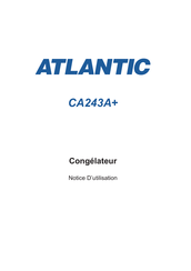 Atlantic CA243A+ Notice D'utilisation