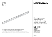 HEIDENHAIN LIC 4009 Instructions De Montage