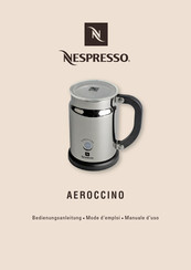 Nespresso AEROCCINO Mode D'emploi