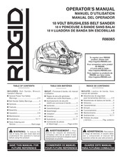 RIDGID R86065 Manuel D'utilisation