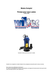 Wiltec 51552 Mode D'emploi