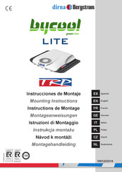 dirna Bergstrom bycool green line LITE Instructions De Montage