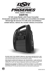 DSR PROSERIES DSR116 Manuel D'utilisation