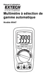 Extech Instruments MN47 Manuel D'utilisation