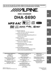 Alpine DHA-S690 Mode D'emploi