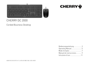 Cherry DC 2000 Mode D'emploi