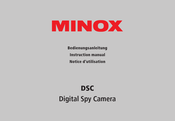 Minox DSC Notice D'utilisation