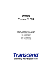 Transcend T.sonic 520 Manuel D'utilisation
