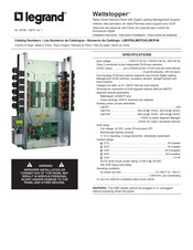 LEGRAND Wattstopper LMCP24 Instructions D'installation