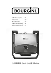 Bourgini 11.2000.00.00 Mode D'emploi