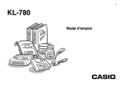 Casio KL-780 Mode D'emploi