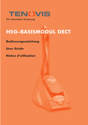 Tenovis HSG-BASISMODUL DECT Notice D'utilisation