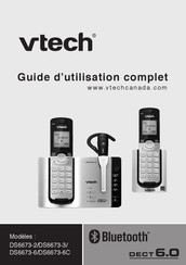 VTech DECT 6.0 Série Guide D'utilisation Complet