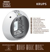 Krups NESCAFÉ DOLCE GUSTO Mode D'emploi