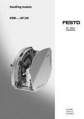 Festo HSW- -AP Série Notice D'utilisation