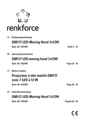 Renkforce 1421487 Mode D'emploi