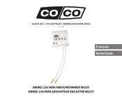 CoCo AWMD-250 Guide De L'utilisateur