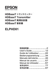 Epson HDBaseT ELPHD01 Guide De L'utilisateur