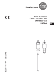 IFM Electronic efector160 LMT0A Série Notice D'utilisation