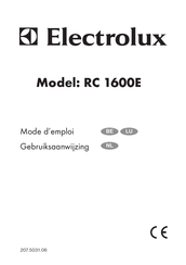 Electrolux RC 1600E Mode D'emploi