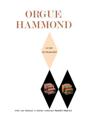 Hammond New B-3 Guide D'utilisation