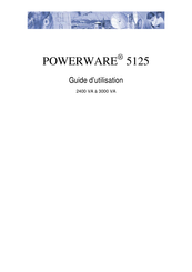 Powerware 5125 Guide D'utilisation