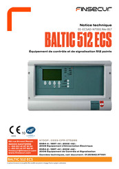 Finsecur BALTIC 512 ECS Notice Technique