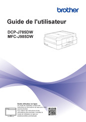 Brother DCP-J785DW Guide De L'utilisateur
