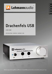 Lehmannaudio Drachenfels Mode D'emploi