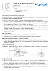 Condair Cube Guide De Démarrage Rapide