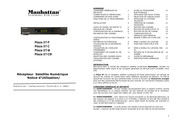 Manhattan Plaza XT-F Notice D'utilisation