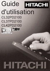 Hitachi CL32PD2100 Guide D'utilisation