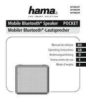 Hama 00188297 Mode D'emploi