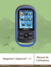 Magellan eXplorist 110 Manuel De L'utilisateur