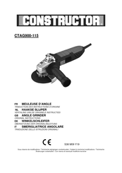 CONSTRUCTOR CTAG900-115 Traduction Des Instructions D'origine