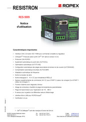 Ropex Resistron RES-5009 Notice D'utilisation