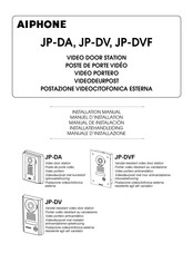 Aiphone JP-DV Manuel D'installation