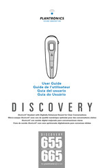 Plantronics Discovery 655 Guide De L'utilisateur