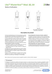 Liko MasterVest 64 Notice D'utilisation