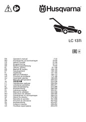 Husqvarna LC 137i Manuel D'utilisation