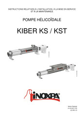 iNOXPA KIBER 2KST-30 Notice Originale