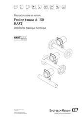 Hart Proline t-mass A 150 Manuel De Mise En Service