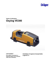 Dräger Oxylog VE300 Notice D'utilisation
